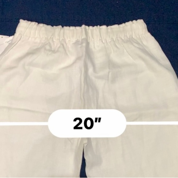 ☀️Neiman Marcus ☀️ Sunset Beach Linen 100% Pants☀️Nuevo☀️Small ⭐️#MAC - Picture 10 of 11
